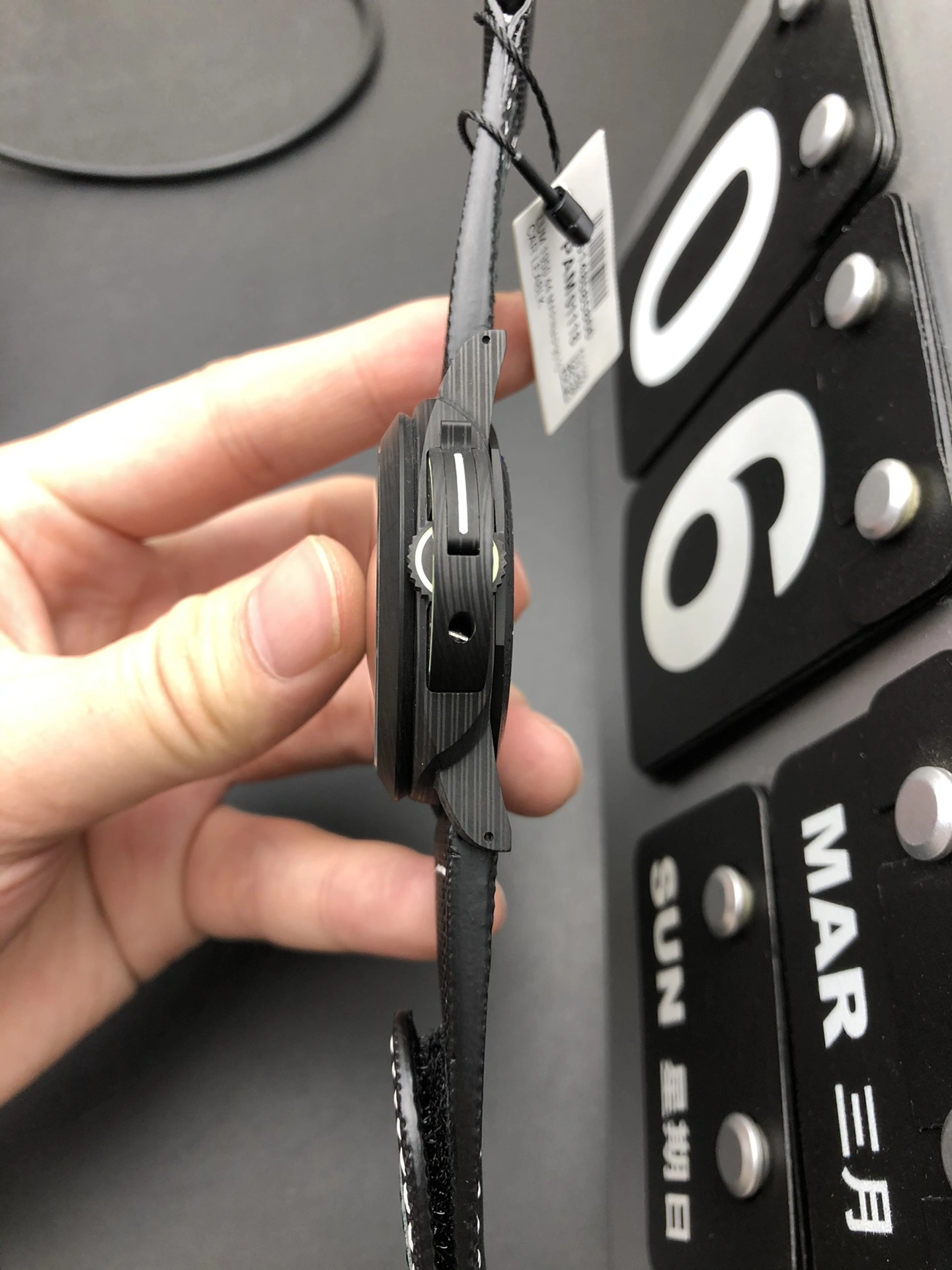 CBD Factory Panerai Luminor Marina 44mm Black Dial Luminous Arabic Numerals Black Sportech Strap Smooth Bezel(PAM01118) 1:1 Super Clone – DDP.9010 Movement SportInspired 377